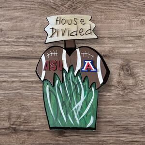 House Divided-Rivals Team in Same House Sign